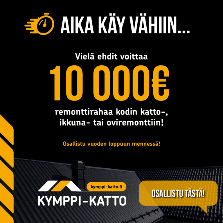 Vielä ehdit osallistua arvontaan