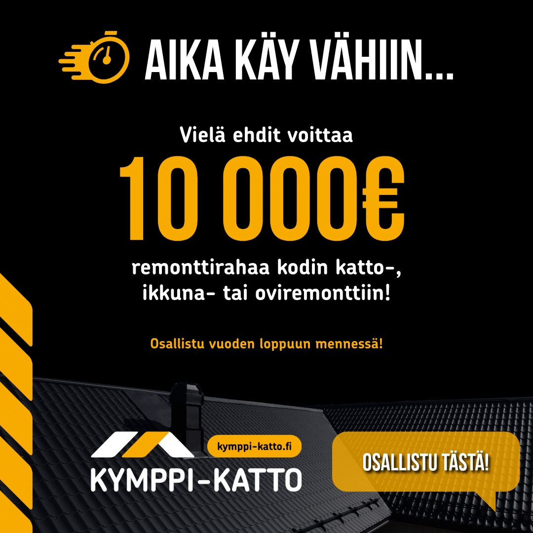 Vielä ehdit osallistua arvontaan