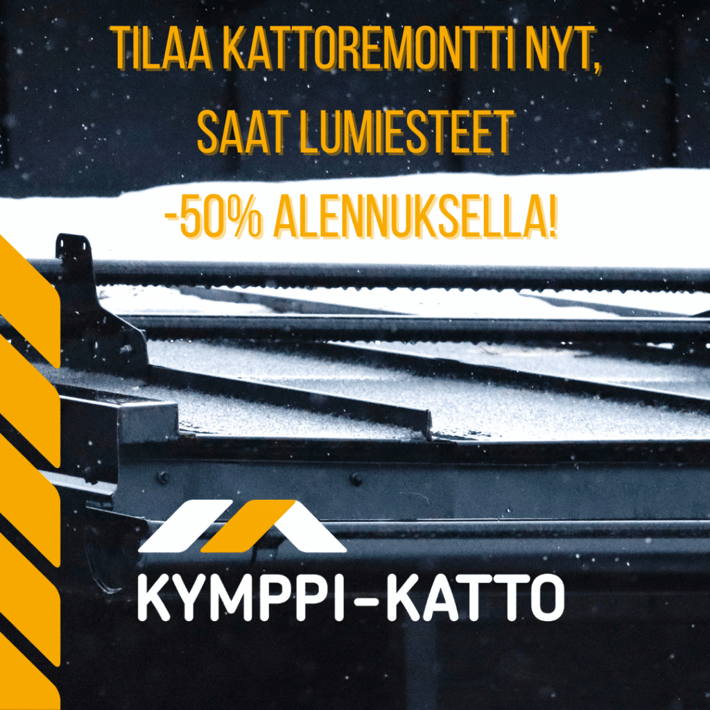 Lokakuussa kattoremontti