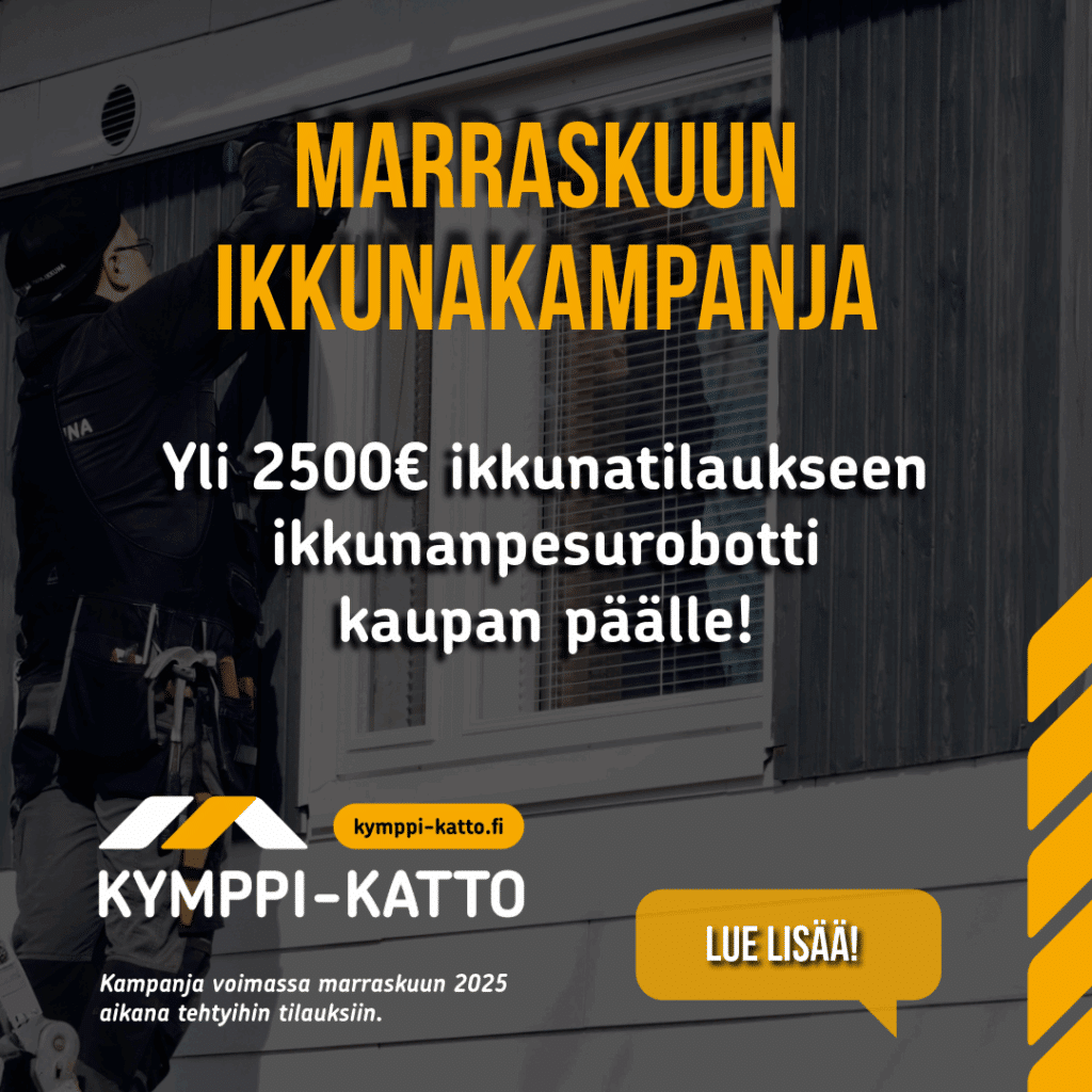 ikkunaremontti tarjous marraskuussa
