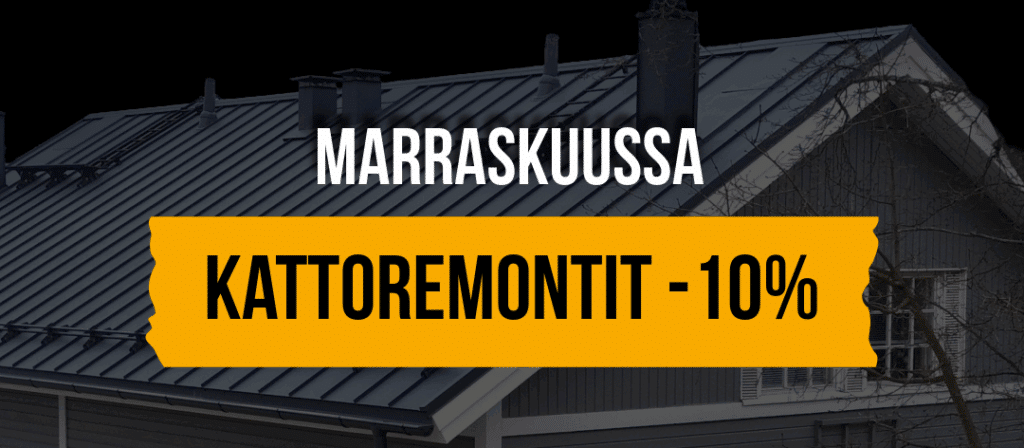 etuhinta kattoremontti