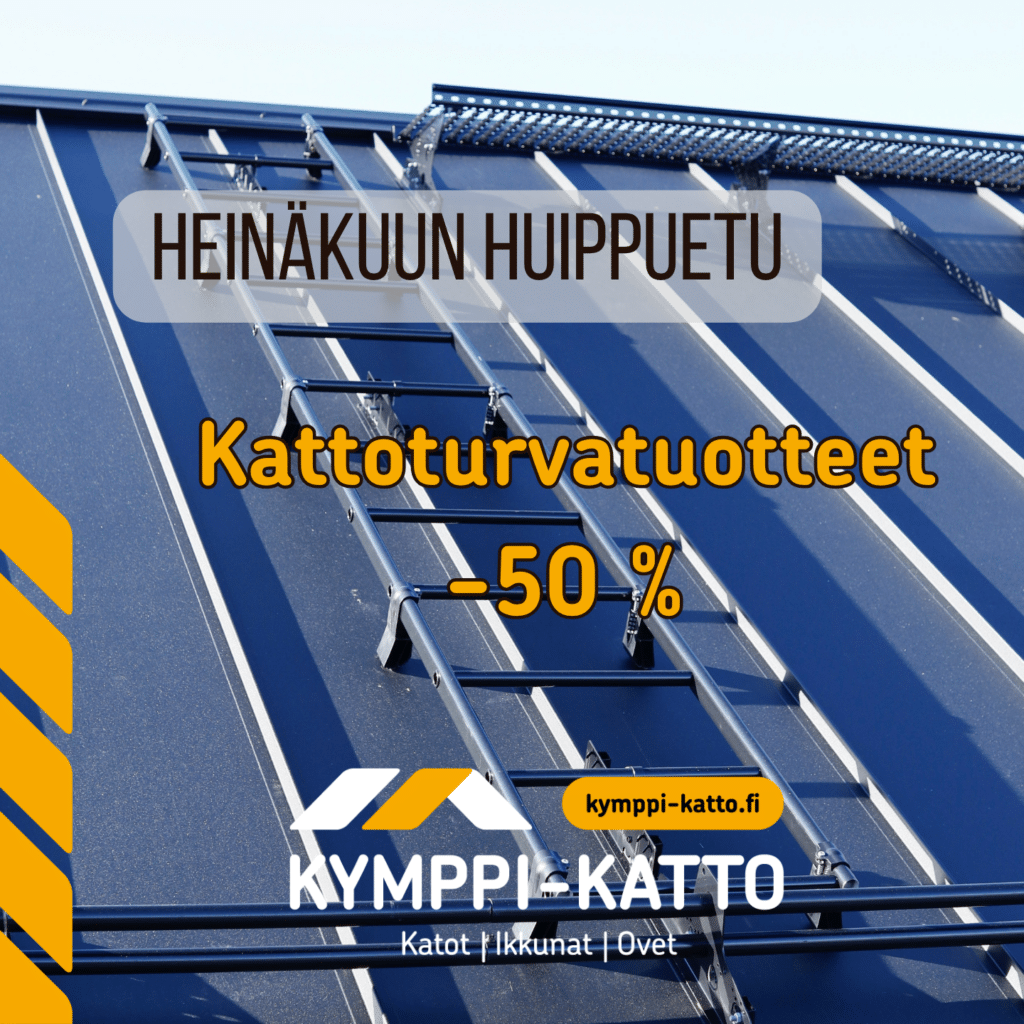 Kattoremontti alennus